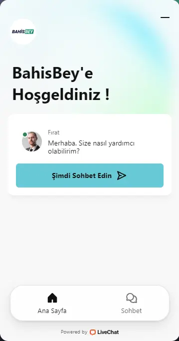 Bahisbey Canlı Destek İletişim Yöntemleri